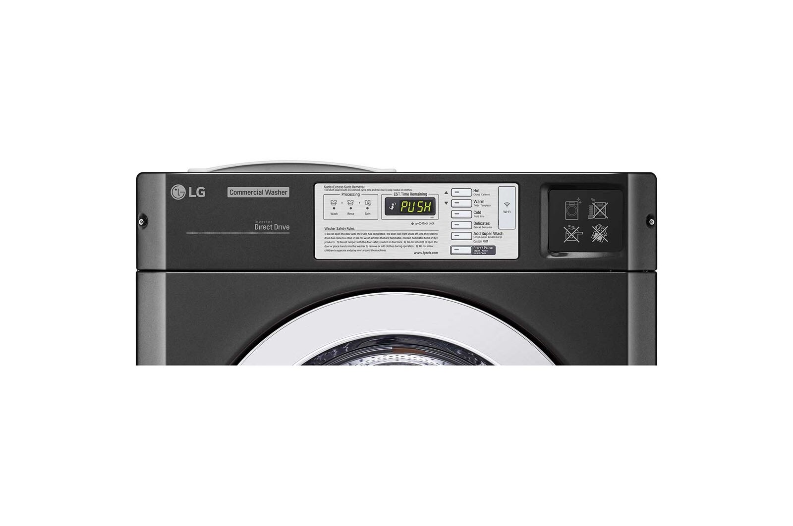 LG 15KG Large Capacity Frontload Washer, CWT29MDCRB