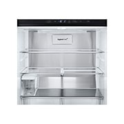 LG 20.8 cu. ft. French Door Refrigerator with Smart Inverter Compressor in Matte Black, RVF-X208MC