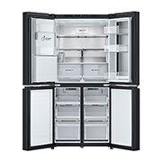 LG 20.8 cu. ft. French Door Refrigerator with Smart Inverter Compressor in Matte Black, RVF-X208MC