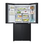 LG 20.8 cu. ft. French Door Refrigerator with Smart Inverter Compressor in Matte Black, RVF-X208MC