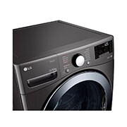LG Front Load Washer with AI DD™ and TurboWash 360˚, F2721HVRBC