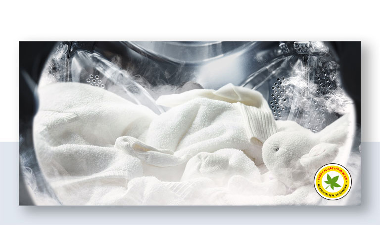 Steam away 99.9% of allergens from your fabrics
