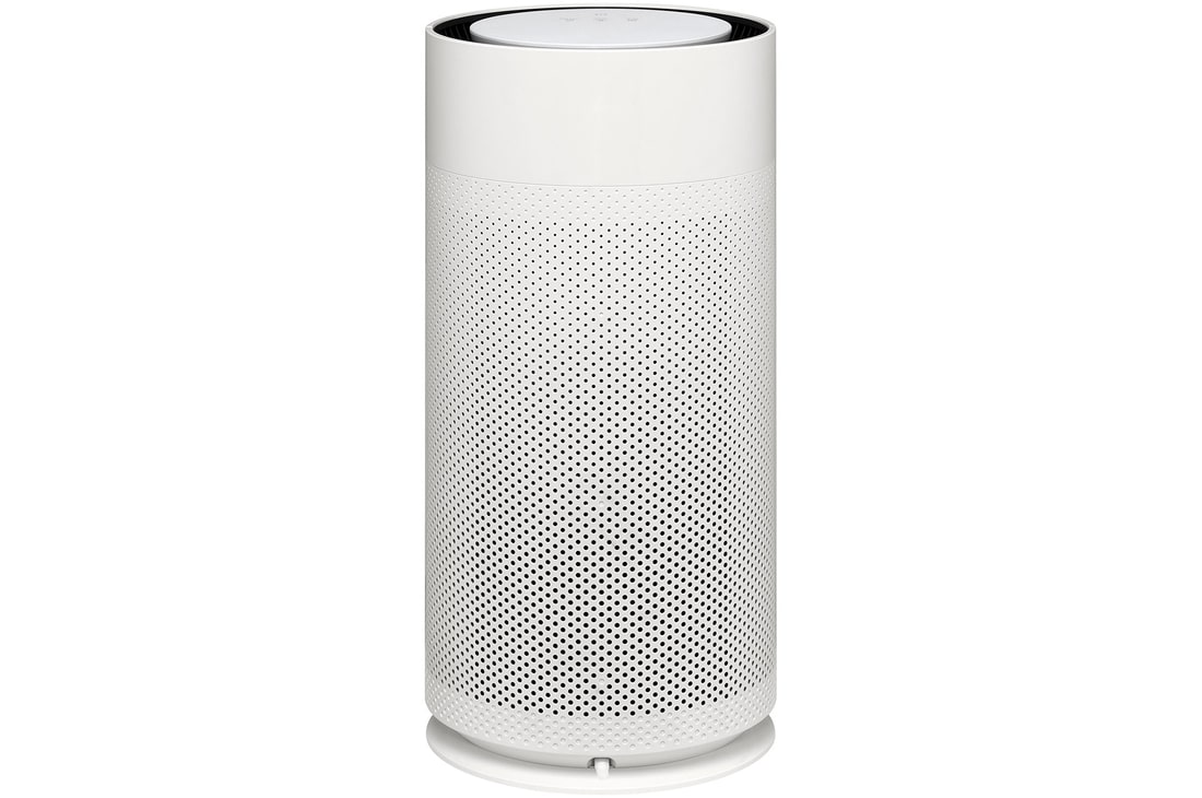 Rear view of the LG air purifier