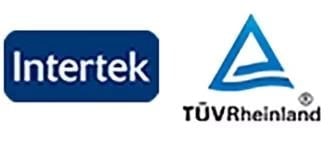 Certyfikowane przez Intertek i TUV Rheinland