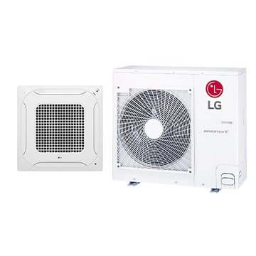 LG HVAC Single Split, z jedną jednostką wewnętrzną podłączoną do jednej jednostki zewnętrznej, są prezentowane.