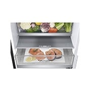 LG Lodówko-zamrażarka LG | 2,03m | DoorCooling+™ | Total No Frost | czarny grafit mat | klasa A | GBB92MCBAP, GBB92MCBAP