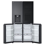 LG Lodówko-zamrażarka LG | side by side Multidoor | ciemny grafit | InstaView(tm) | 638 L | Wi-Fi | GMG960EVJE, GMG960EVJE