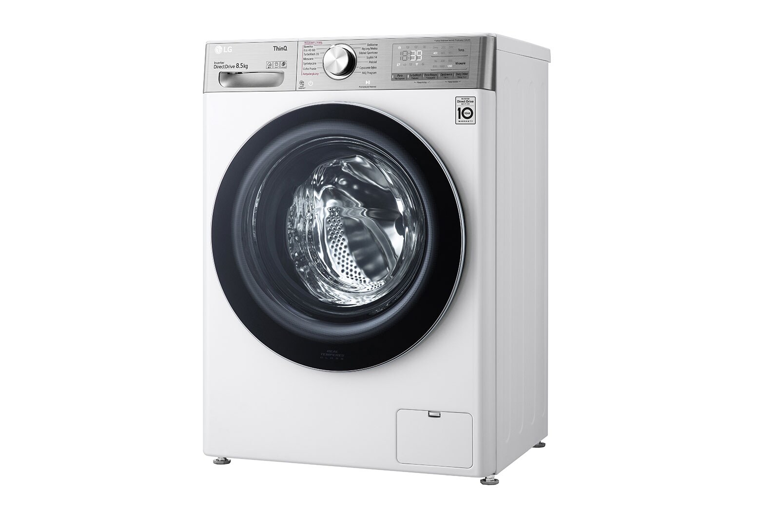 LG Pralka LG Vivace | V900 | biała | slim 8,5kg | Steam+ | 1200 rpm |TurboWash 360 | ThinQ | F2WV9S8P2E, F2WV9S8P2E