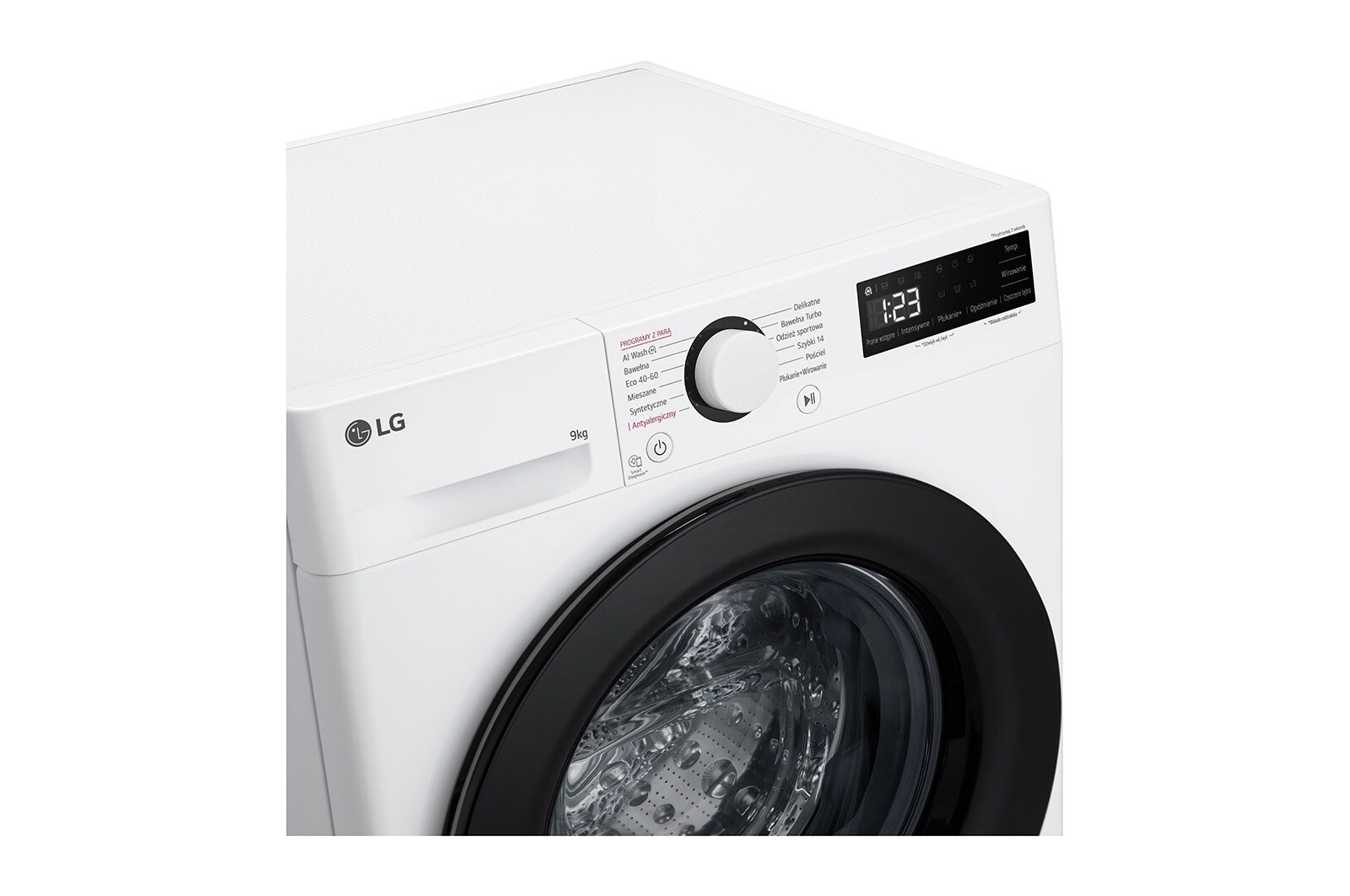 LG Pralka LG Vivace | R500PMG | biała | 9 kg | 1400 rpm | Steam | AIDD | F4W90506W, F4W90506W