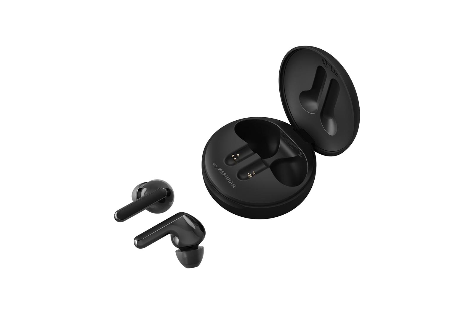 LG Auriculares sem fios LG TONE Free FN4, Meridian, NR/EC, IPX4, HBS-FN4 Black