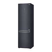 LG Combinado LG GBB92MCACP, 384 litros, eficiência energética C, 2,03 m, Door Cooling+™, Wi-Fi, Matte Black, GBB92MCACP