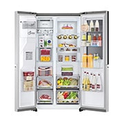 LG Frigorífico Americano | 635 L | Etiqueta energética E | InstaView™ | Door-in-Door™ | DoorCooLing+™ | Craft Ice™ | UVnano™, GSXV90BSDE