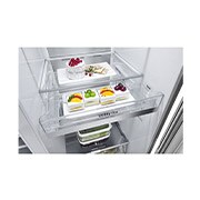 LG Frigorífico Americano | 635 L | Etiqueta energética E | InstaView™ | Door-in-Door™ | DoorCooLing+™ | Craft Ice™ | UVnano™, GSXV90BSDE