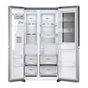 LG Frigorífico Americano | 635 L | Etiqueta energética E | InstaView™ | Door-in-Door™ | DoorCooLing+™ | Dispensador sem canaLização | UVnano™, GSXV91MBAE