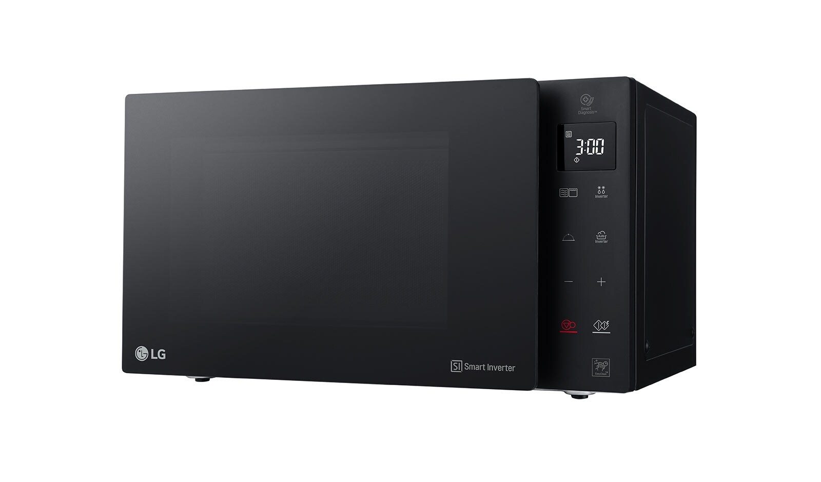 LG Micro-ondas com grill LG NeoChef™ MH6535GDS, 25 litros, 1000 W, Smart Inverter, EasyClean™, preto, MH6535GDS