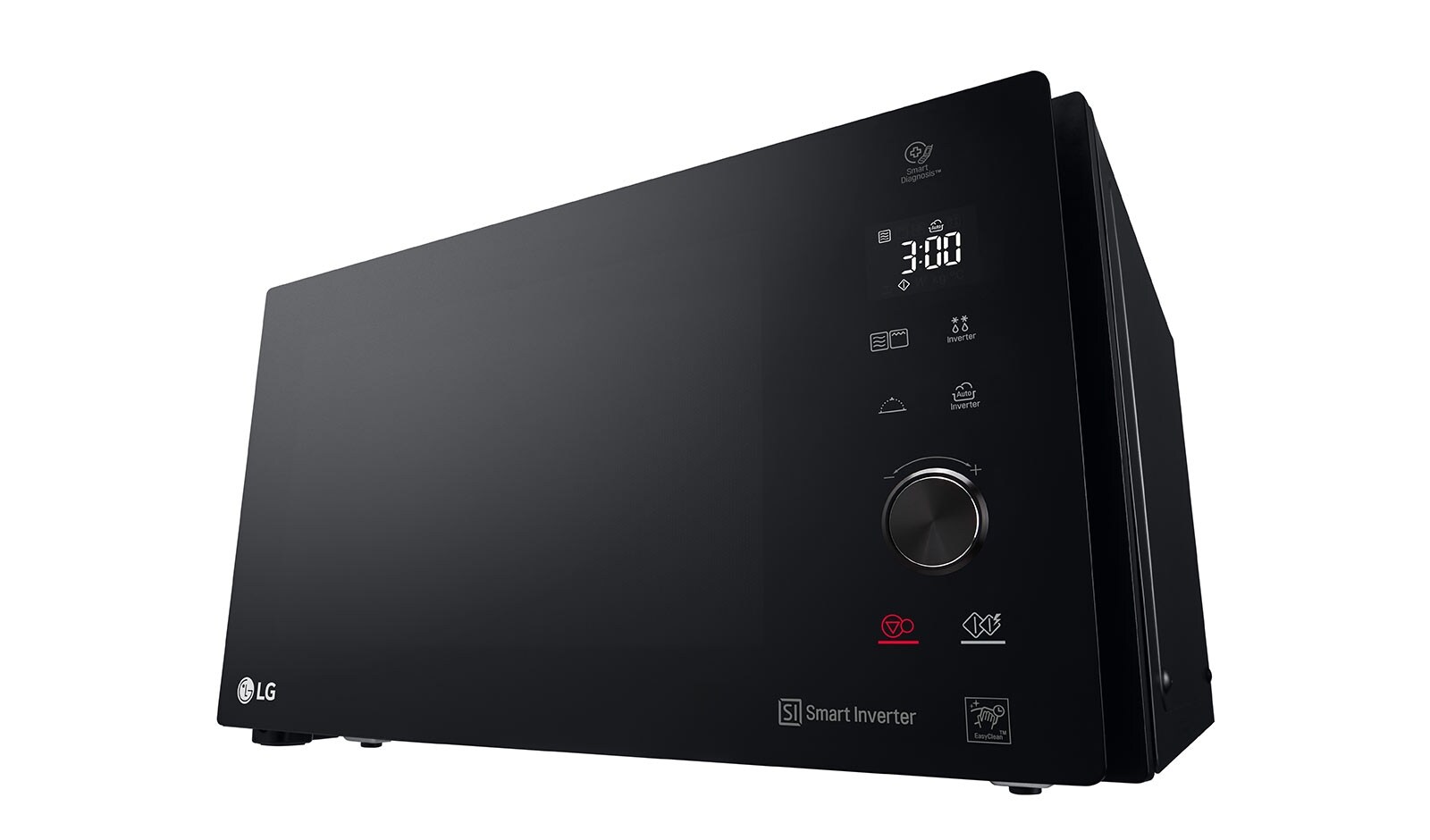 LG Micro-ondas com grill LG NeoChef™ MH7265DPS, 32 litros, 1200 W, Smart Inverter, EasyClean™, preto, MH7265DPS