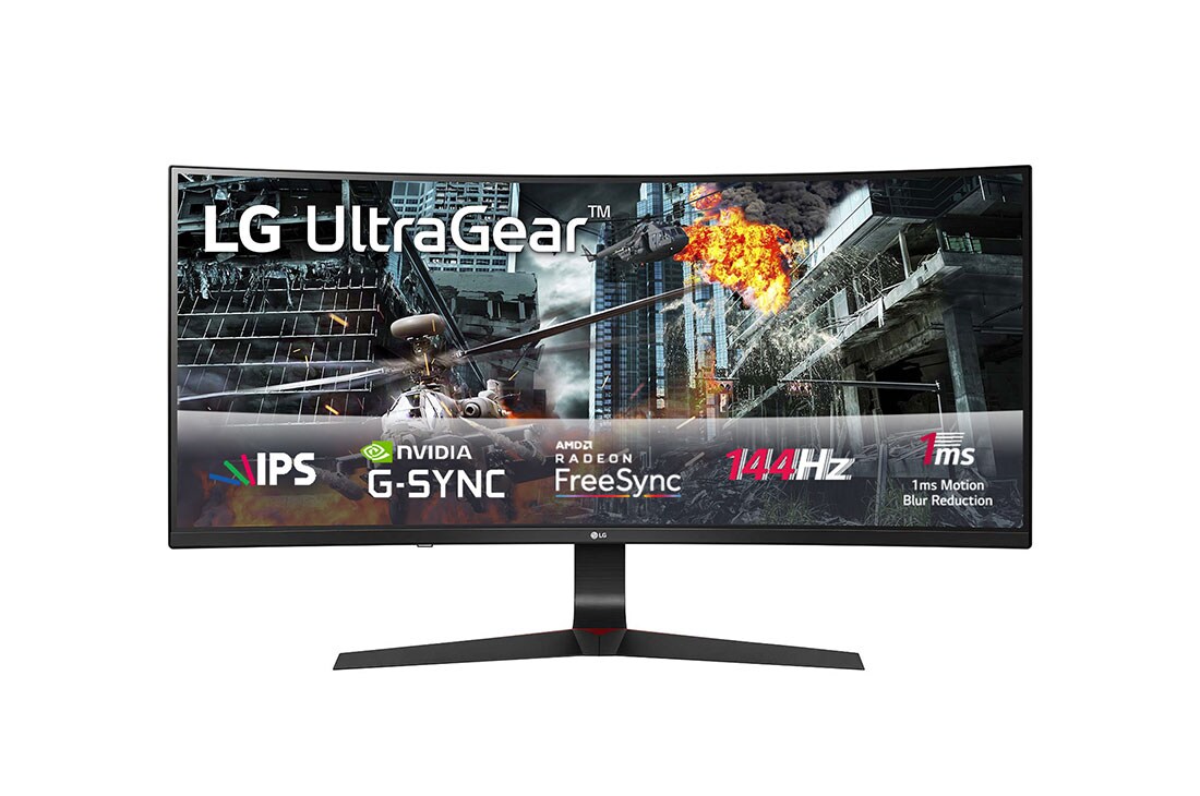 LG Monitor Gaming UltraGear™ de 34" compatível com G-Sync®, 34GL750-B