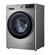 LG Máquina de lavar e secar roupa LG F4DV7009S2S, 9/6 kg, eficiência energética A/E, 1400 r.p.m., AI DD™, Steam™, TurboWash360™, EcoHybrid™, inox, F4DV7009S2S