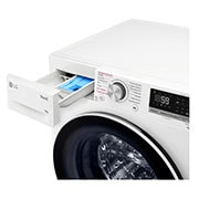 LG Máquina de lavar roupa LG F4WV5009S0W, 9 kg, eficiência energética B, 1400 r.p.m., AI DD™, Steam™, TurboWash™, branco, F4WV5009S0W