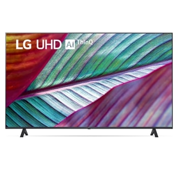 Vista frontal da TV LG UHD