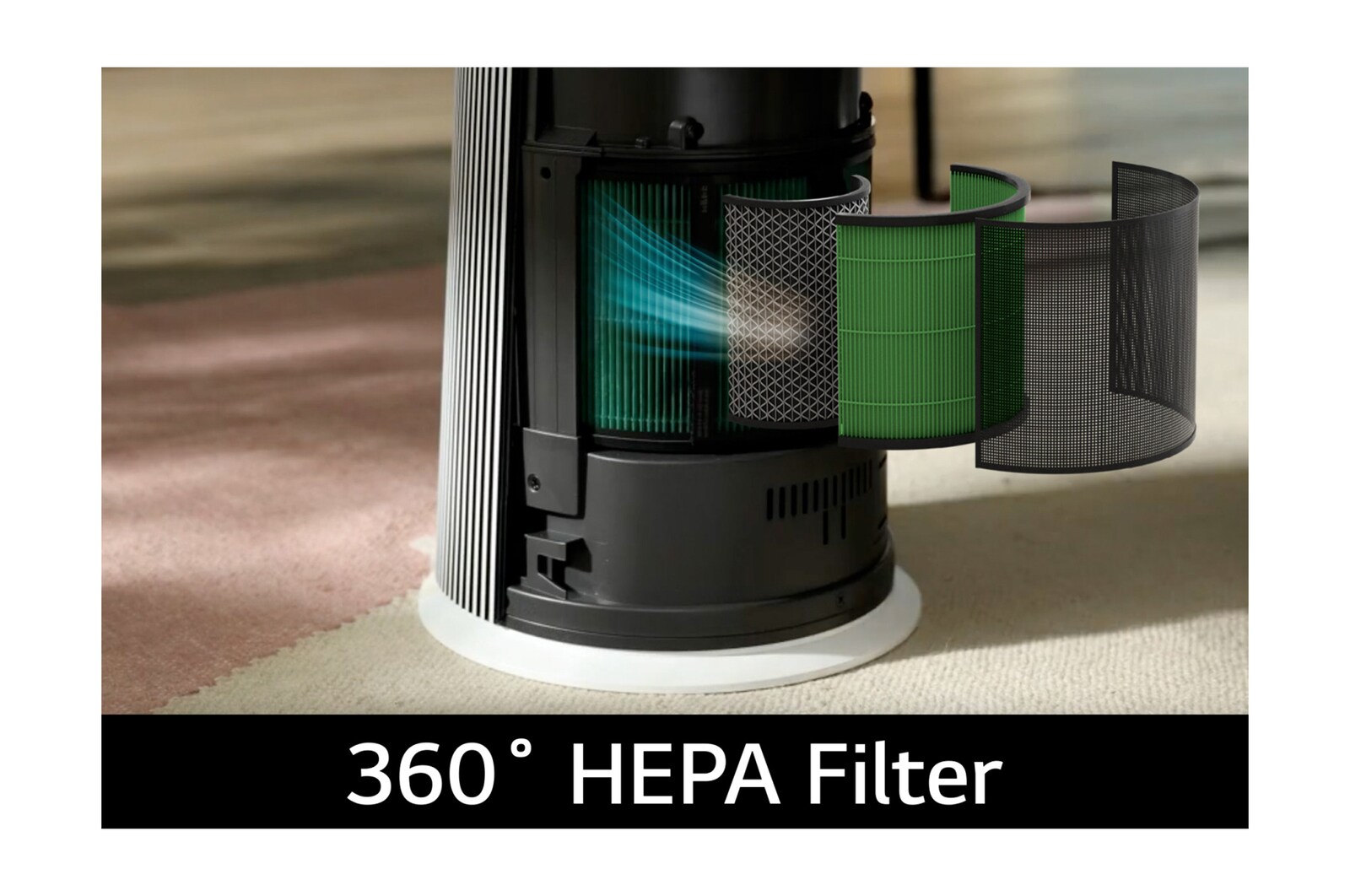 360˚ HEPA Filter