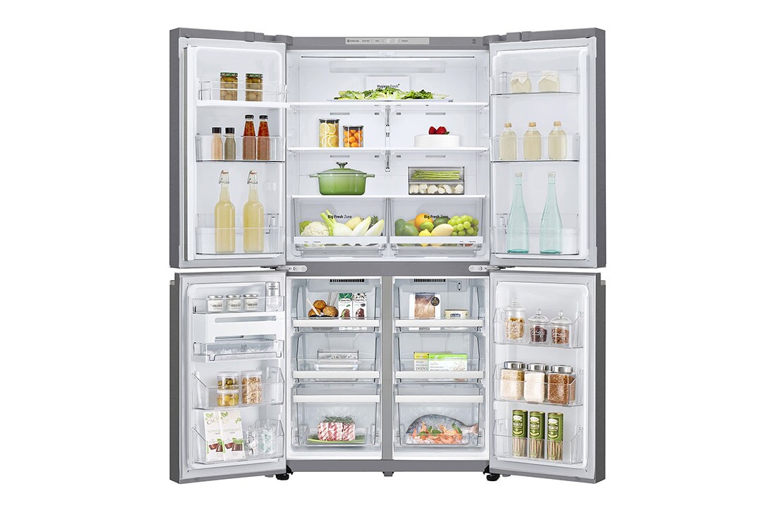 LG متعددة الأبواب | 26.7 قدم مكعب | +Hygiene Fresh | ضاغط خطي عاكس, LM334BBSLN