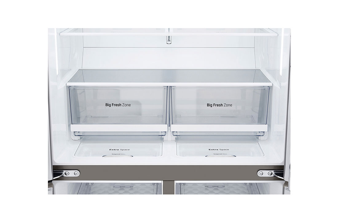 LG متعددة الأبواب | 26.7 قدم مكعب | +Hygiene Fresh | ضاغط خطي عاكس, LM334BBSLN