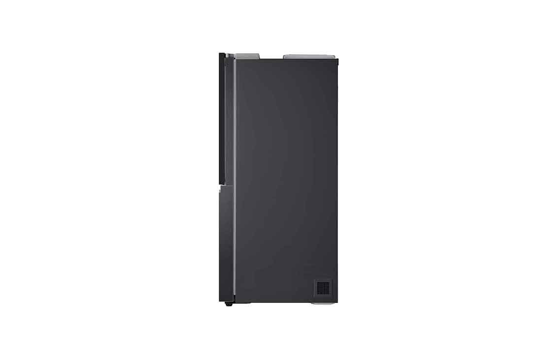 LG 25.5 Cu.Ft, Side By Side Refrigerator, Platinum Silver  Color, InstaView, Hygiene Fresh+, Inverter Linear Compressor, LS32HVDMLV