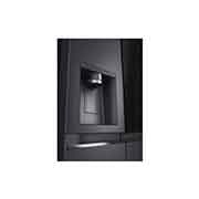 LG 25.5 Cu.Ft, Side By Side Refrigerator, Platinum Silver  Color, InstaView, Hygiene Fresh+, Inverter Linear Compressor, LS32HVDMLV
