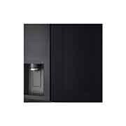 LG 25.5 Cu.Ft, Side By Side Refrigerator, Platinum Silver  Color, InstaView, Hygiene Fresh+, Inverter Linear Compressor, LS32HVDMLV