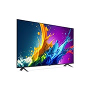 صورة أمامية لتلفزيون LG QNED TV، وQNED80