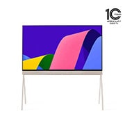 LG إل جي أوليد  Pose 55 بوصة 4K تلفاز ذكي، شاشة بتصميم قابل للثني، معالج a9 Gen5 للذكاء الإصطناعي., 55LX1Q6LA