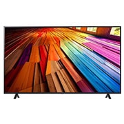 صورة أمامية لتلفزيون LG UHD TV، طراز UT80