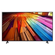 صورة أمامية لتلفزيون LG UHD TV، طراز UT80