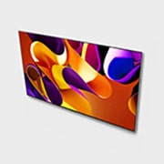 صورة بزاوية من الأعلى لتلفزيون LG OLED evo TV،‏ OLED G4