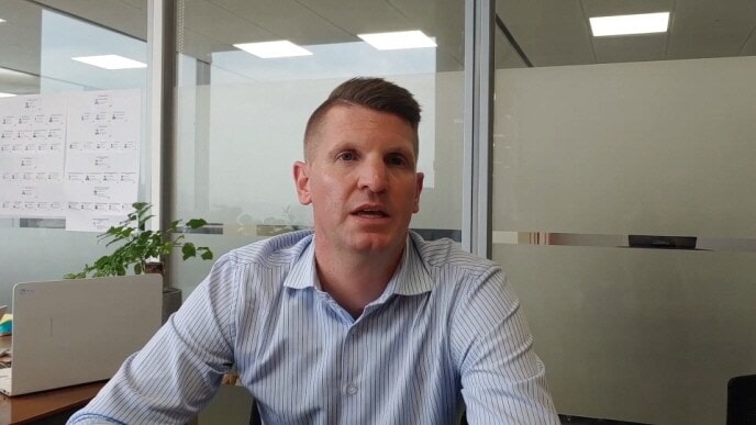 LG Electronics South Africa employee Grant Kruger