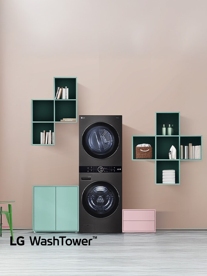 Upgrade to LG WashTower™ for a space-saving solution.