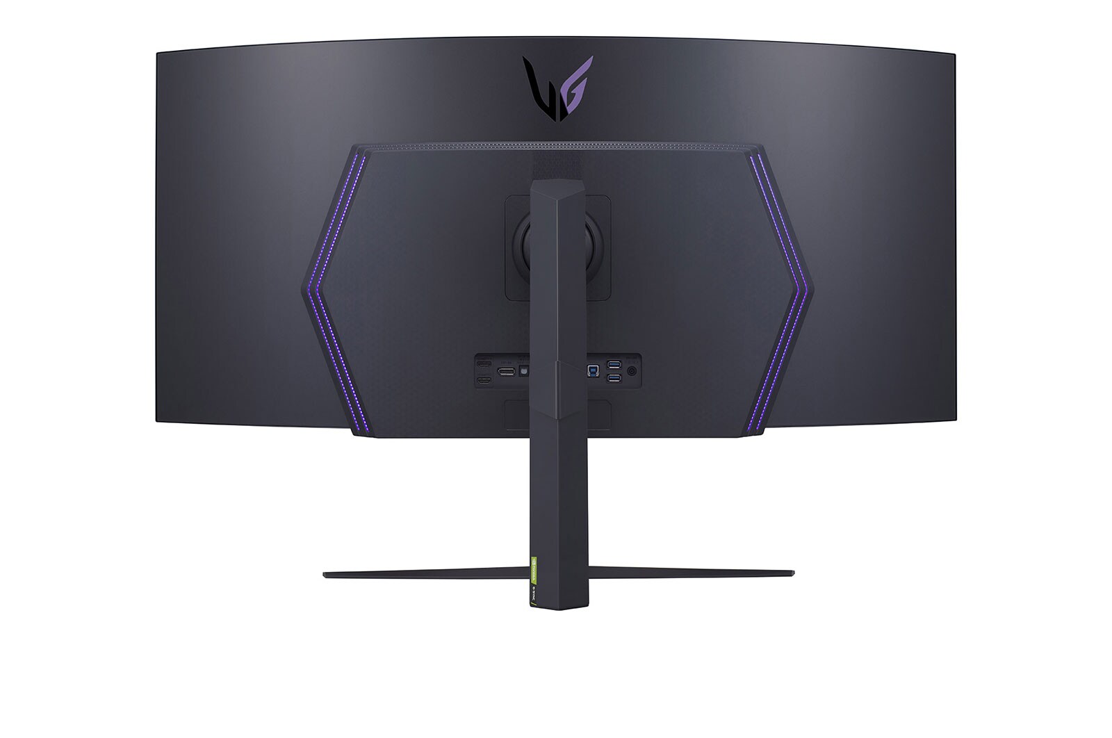 LG 45'' UltraGear™ OLED Curved Gaming Monitor WQHD with 240Hz Refresh Rate .03ms Response Time, 45GR95QE-B