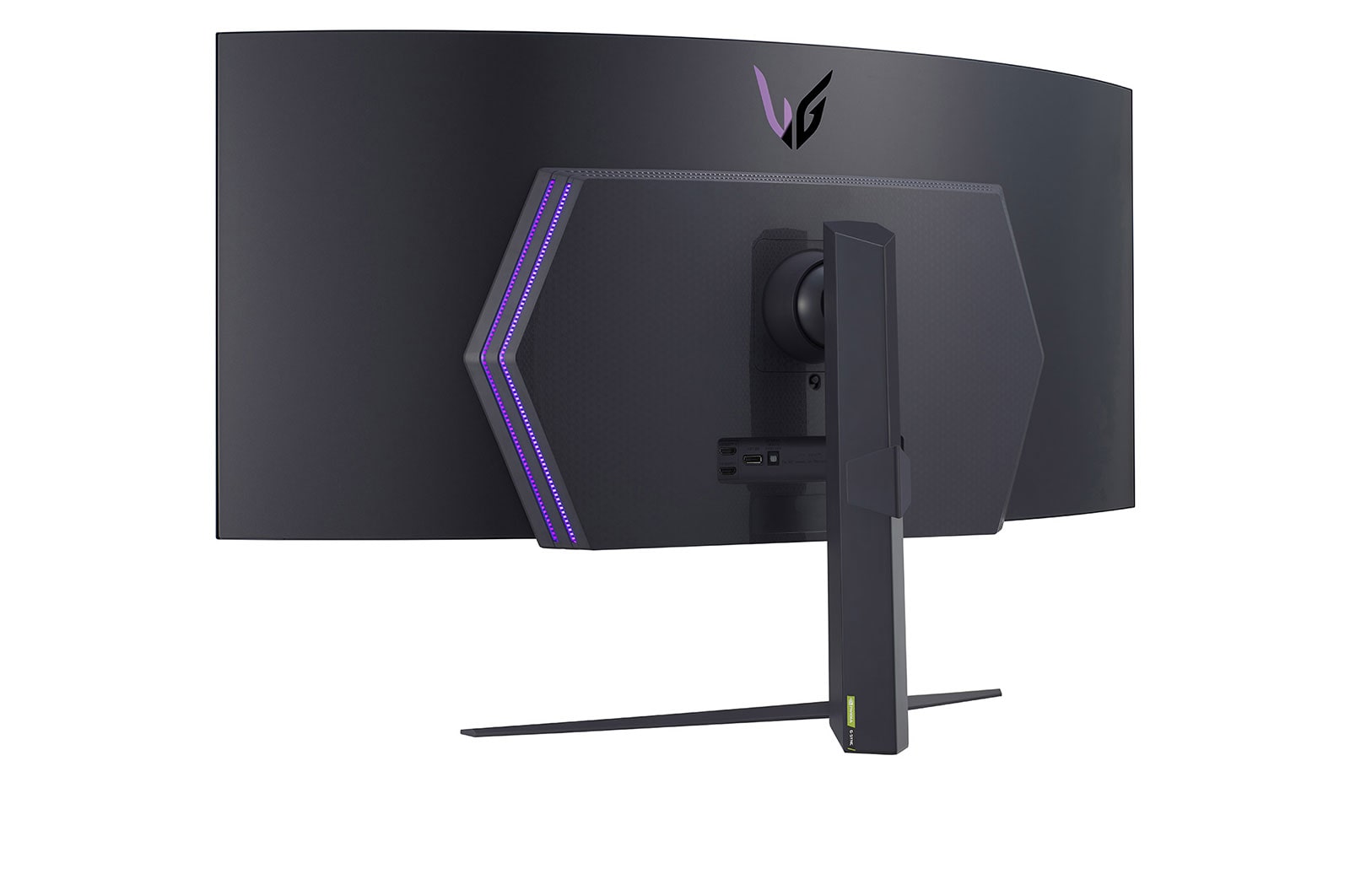 LG 45'' UltraGear™ OLED Curved Gaming Monitor WQHD with 240Hz Refresh Rate .03ms Response Time, 45GR95QE-B