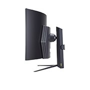 LG 45'' UltraGear™ OLED Curved Gaming Monitor WQHD with 240Hz Refresh Rate .03ms Response Time, 45GR95QE-B