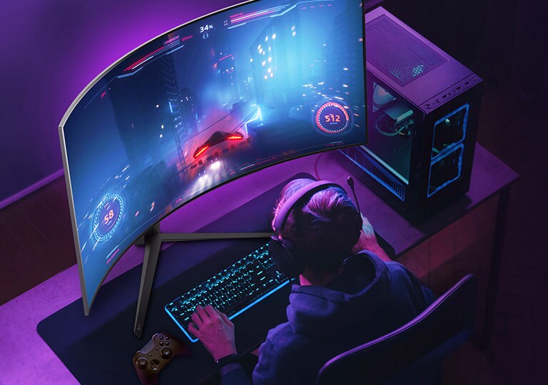 Amplify Your Gaming Output with OLED Display1