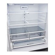 LG 22.6 Cu.Ft, Multi Door Refrigerator, Plantinum Silver Color , Door Cooling+, Inverter Linear Compressor , LM293BBSLN
