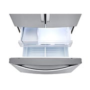 LG 22.6 Cu.Ft, Multi Door Refrigerator, Plantinum Silver Color , Door Cooling+, Inverter Linear Compressor , LM293BBSLN