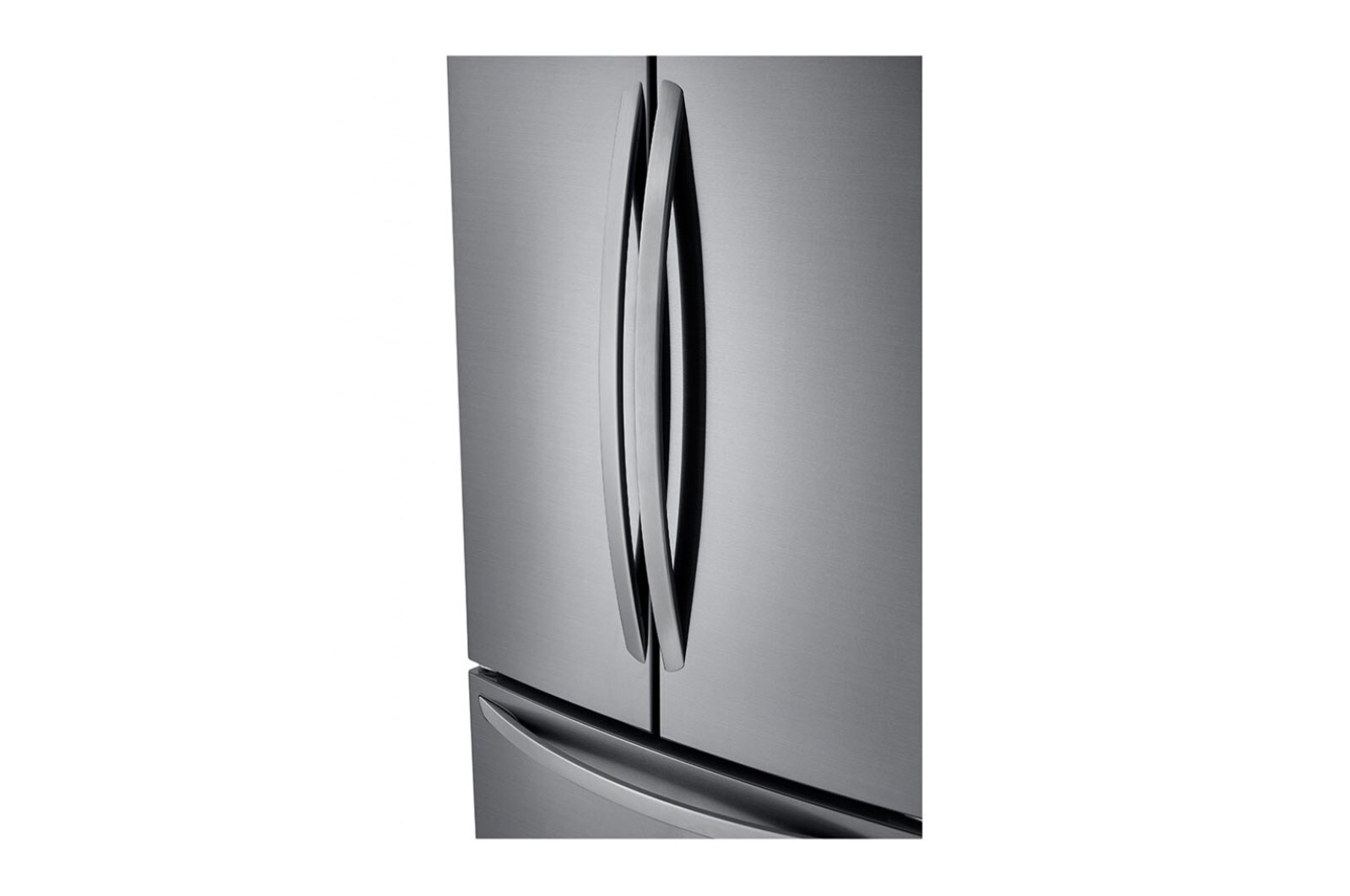 LG 22.6 Cu.Ft, Multi Door Refrigerator, Plantinum Silver Color , Door Cooling+, Inverter Linear Compressor , LM293BBSLN