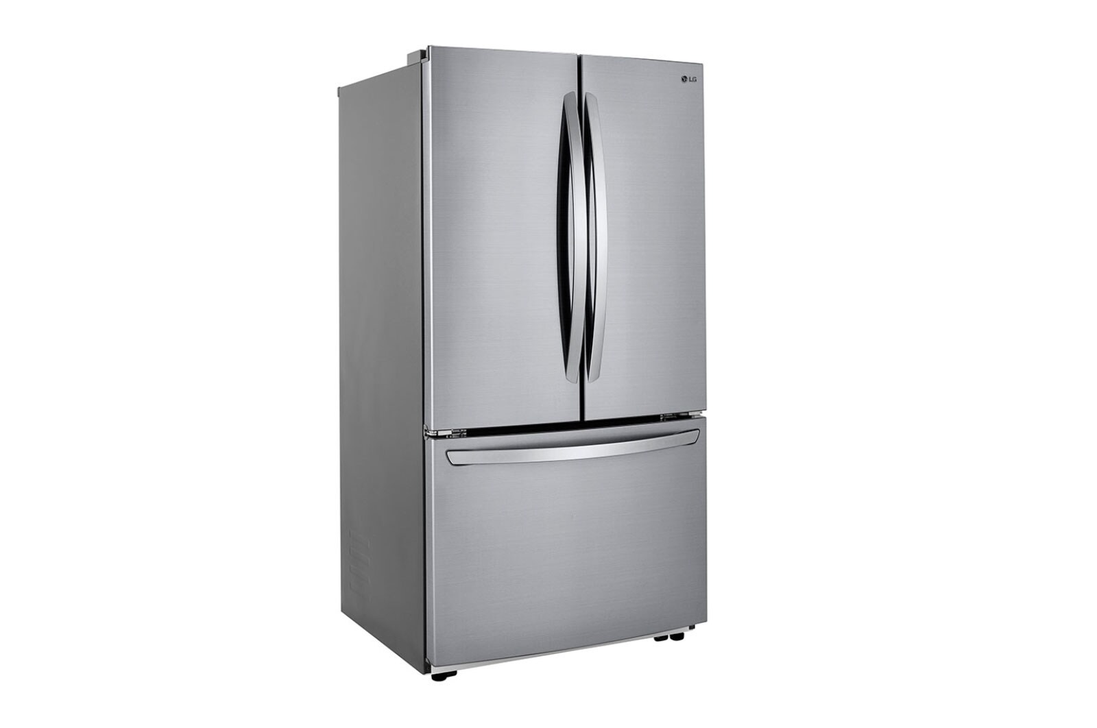 LG 22.6 Cu.Ft, Multi Door Refrigerator, Plantinum Silver Color , Door Cooling+, Inverter Linear Compressor , LM293BBSLN