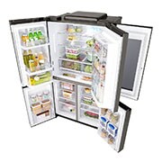 LG 26.7 cu.ft | Door-In- Door | Instaview | Inverter Linear Compressor, LM334VBMLD