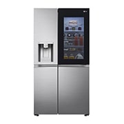 LG 21.7 Cu.Ft, Side By Side Refrigerator, Platinum Silver  Color, InstaView, Hygiene Fresh+, Inverter Linear Compressor, LS25HVLVLV
