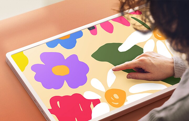 Model drawing on the screen of StanbyME 2.