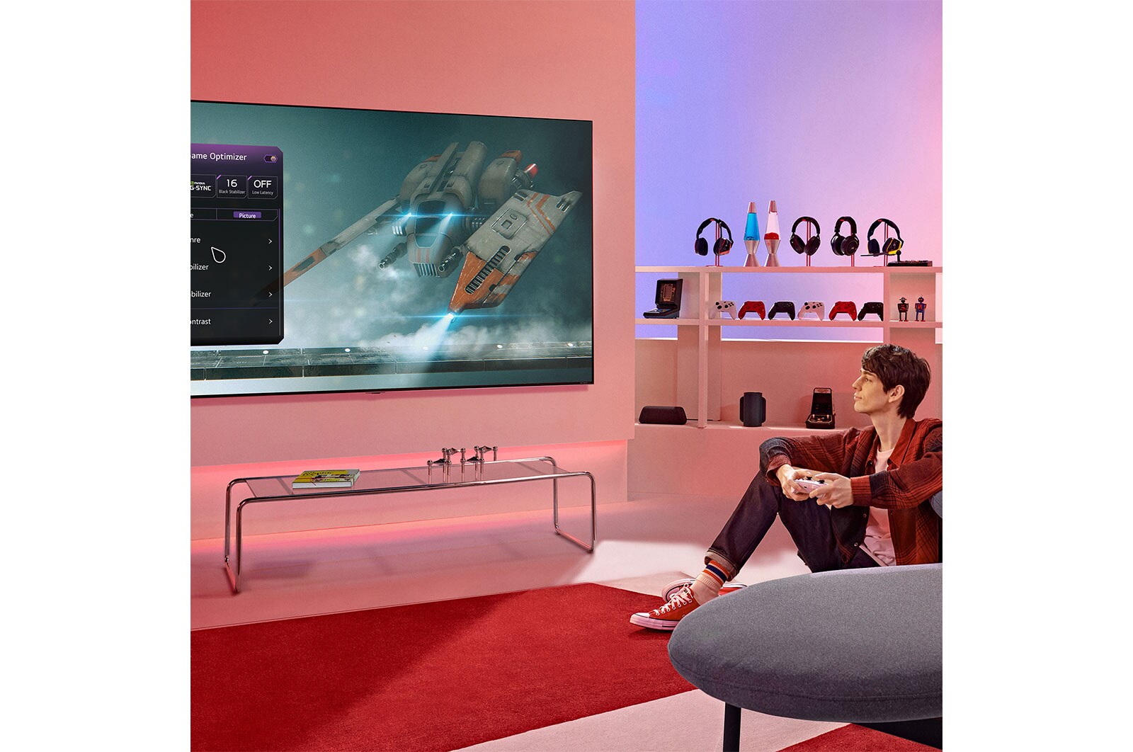 LG QNED 4K Smart TV 75 inch Series 80, a7 Gen5 4K Processor, HGiG & FreeSync for gaming., 75QNED806QA