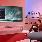 LG QNED 4K Smart TV 75 inch Series 80, a7 Gen5 4K Processor, HGiG & FreeSync for gaming., 75QNED806QA